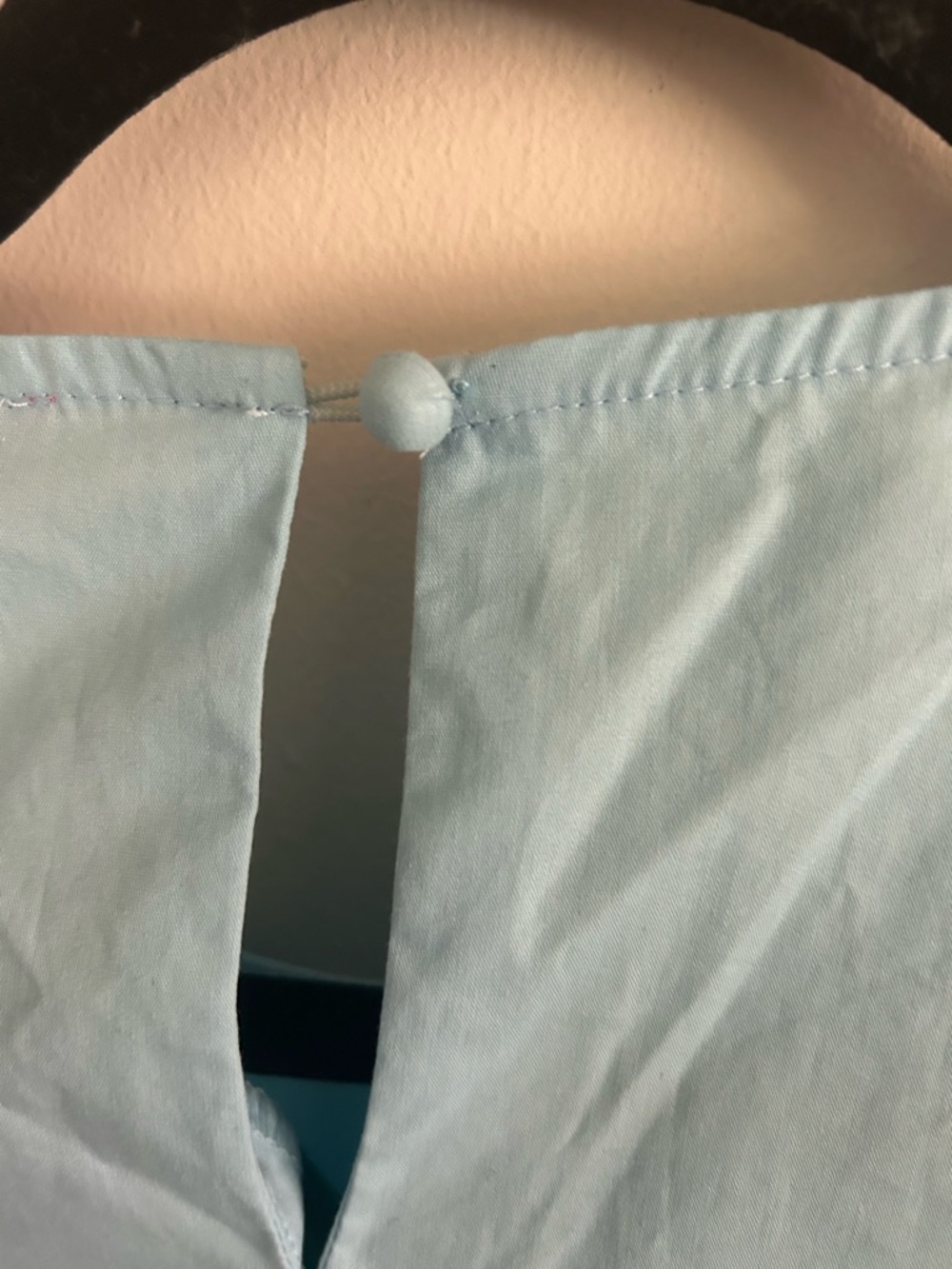 THML Aqua Embroidered Flutter Sleeve Top in ladies L - Picture 7 of 10